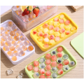 Ice lattice grid tray and box set