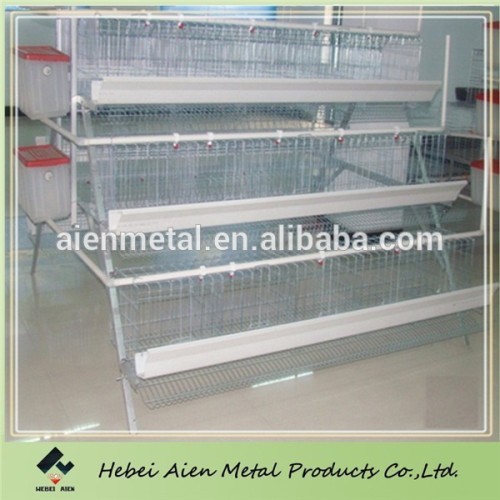 Durable galvanized layer chicken cage