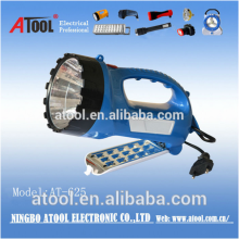 multifunction high power led rechargeable torch/flashlight