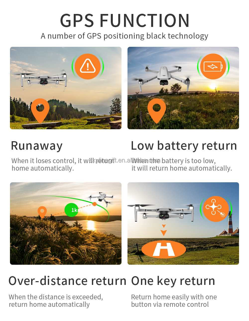 Latest drone KF102 GPS Drone 6K HD Camera Professional 1200m Image Transmission Drone Brushless Motor Foldable Quadcopter