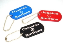 Plastic Dog Tags