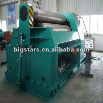 JXW11QNC-26X2500 three roll double pinch plate bending machine