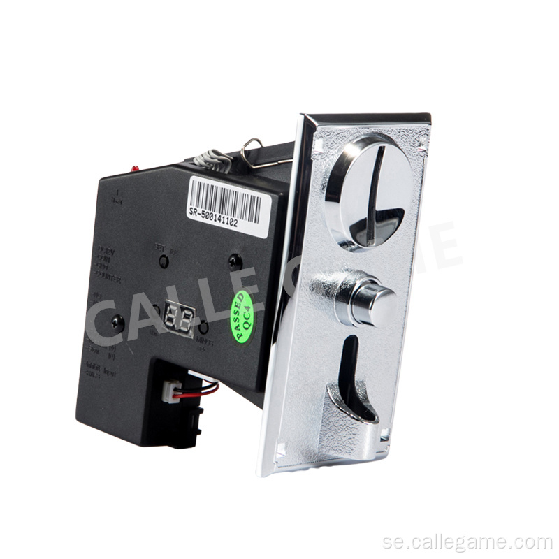 Multi Coin Acceptor med myntdriven timerbox