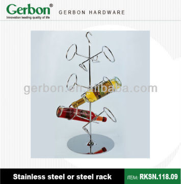 Metal Standing Wine Bottle rack