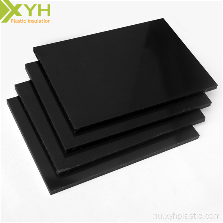 6. osztályú PLA fekete nylon lap