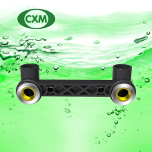 UPVC SCH80 double copper elbow pipe fitting