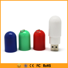 Capsule Shape Plastic 16gb 32 gb Stick USB Memory