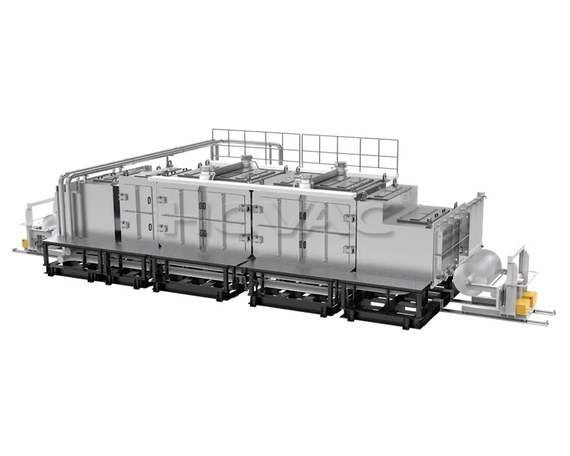 Roll to Roll PVD Vacuum Coating Machine for PVC/PE/PP/Pet/BOPP Films