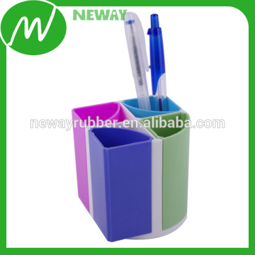4 Trays Colorful Plastic Pencil Holder