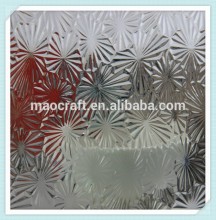 clear patterned glass decorative glass for partitions, sliding doors