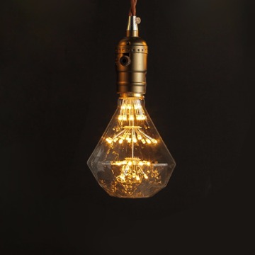Ampoule de lampe contemporaine transparente