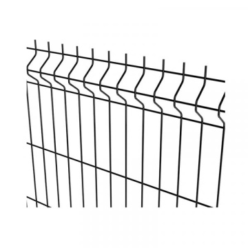 Pannelli di recinzione in lamiera economica / pali in plastica riciclata / recinzione saldata sinuosa