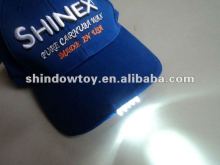 Cap with led lights new arrival style cap with lights for male