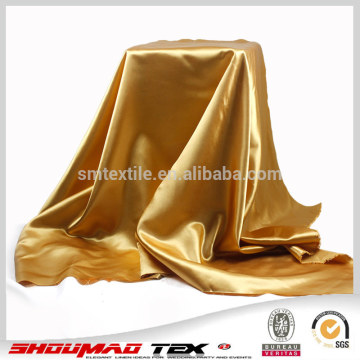 for lady dress shiny satin shantung