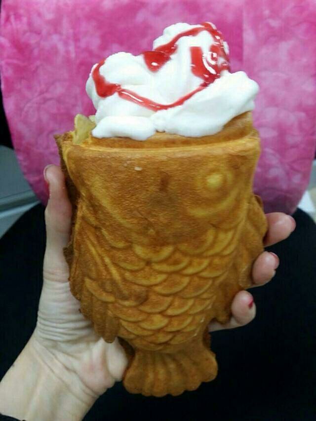 taiyaki ice cream machine