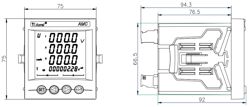 ac panel power meters ac panel power meters