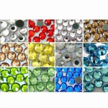Iron On Stones DMC 4mm Hot Fix Rhinestones, SS16 Color Hot Fix DMC Stones