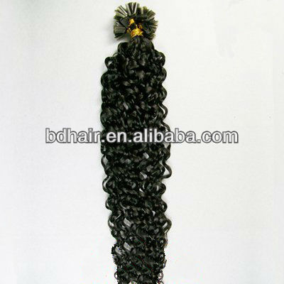 Keratin Nail Tip Human Hair Extension Cheap price