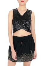 Mini Sexy Sequin Skirt