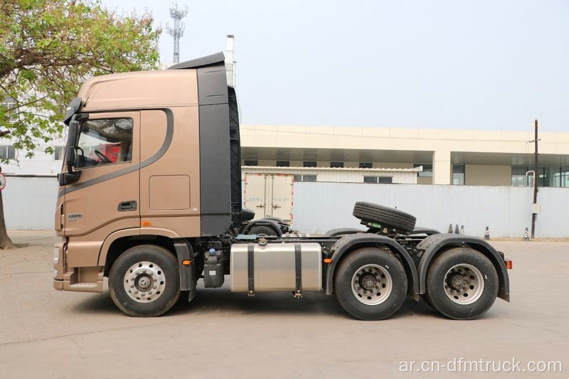 قوة كبيرة Euro 2 Dongfeng 6x4 Tractor Truck