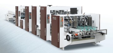 GK--1200PC Paper Packaging Gluing Folding Machine With Independent Electcial Control