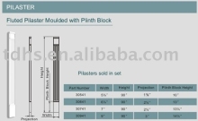 polyurethane pilaster