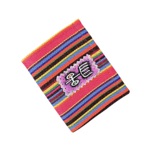 Mei Yi Arts Naxi Dongba Script Trifold Fabric Wallet