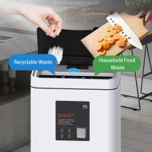 Touchless Automatic Kitchen Dustbin with Sensor, 50L Household Trash Can