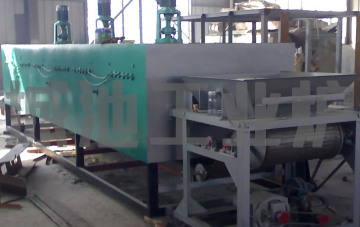 Mesh belt furnace, tempering mesh belt furnace, continuous tempering mesh belt furnace