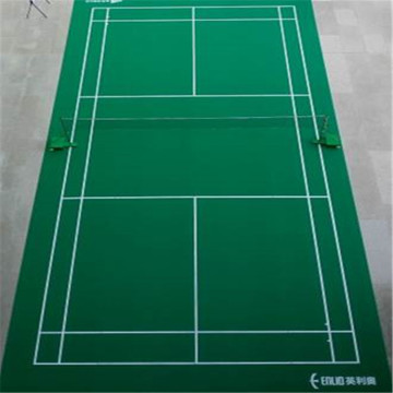 Inomhus vinyl badmintonplan matta sportgolv