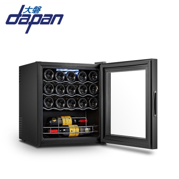 Compact Single-Zone Wine Cooler with Glass Door