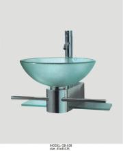 Glass basin/glass bowl/glass sink