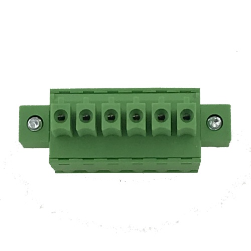 3.81mm pitch female spring screwless terminal block