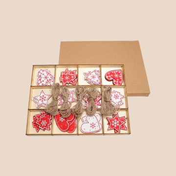 wooden christmas ornament kit to paint