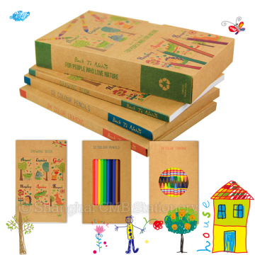 Customized educational 3 in 1 colorful lucky draw diy gift for children and teens