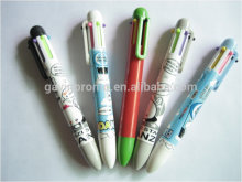 6 colors ballpoint pen, multi color ink pens