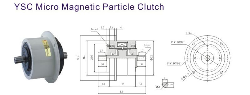 2nm Ysc-0.2 for Rolling Micro Magnetic Powder Clutch