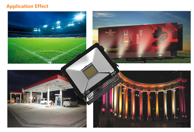 TG-06 100w Narrow Beam 100w LED Floodlight 8