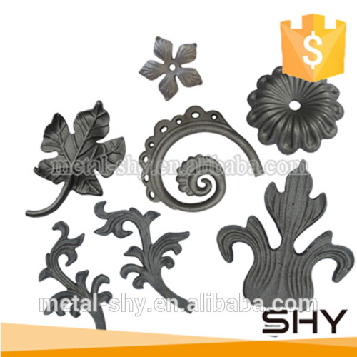 steel iron components, ornamental cast iron components