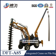 Power Pole Construction Crane Pile Rigs for Sale