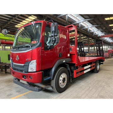 DFLZM LZ5180TPBM3AC1 Low Flatbed Transporter: A Heavy Cargo Flatbed Truck Trailer