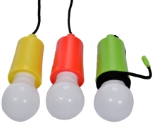 Battery RGB Led spinning party night bulb light