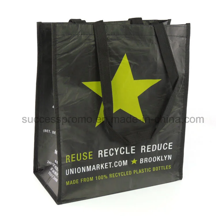 Custom Made Eco Friendly RPET Shopping Bag