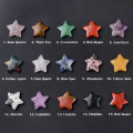 20 mm Stone Star Charm Decoración del hogar Gemstone Star Star Star Decoraciones del hogar hechas a mano del hogar