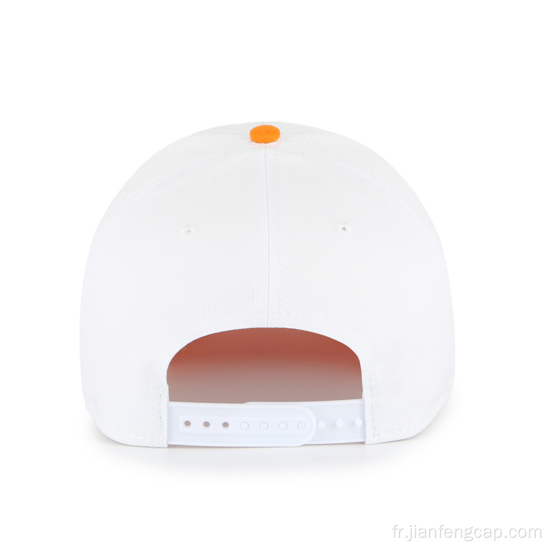 Casquette de baseball haut de gamme 100% coton brossé