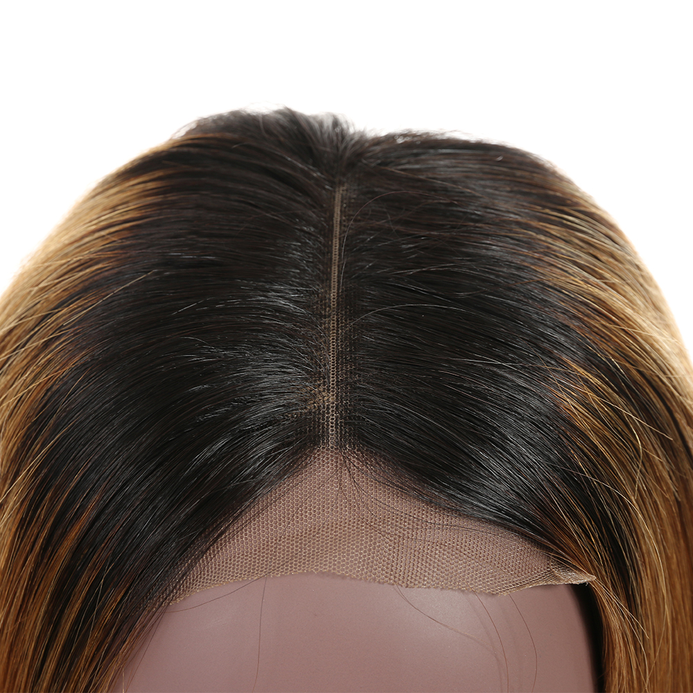 Huashuo Highest Discounts Popular Top Grade Brazilian Ombre 1B/30 Human Hair Short Bob Lace Front Wig For Black Women