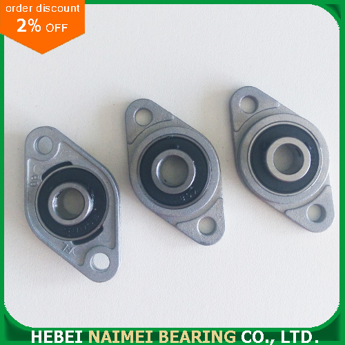 Zinc Alloy KFL08 Flange Pillow Block Bearing Perumahan