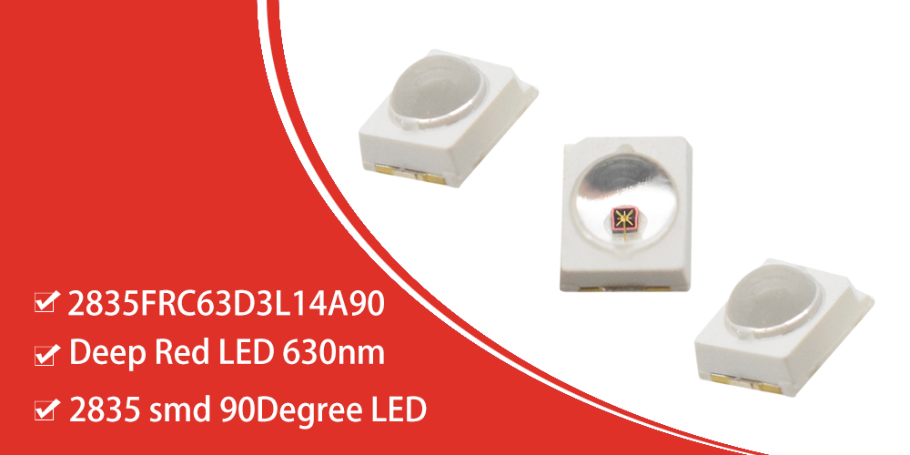 2835 SMD Red LED 630nm