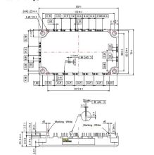 7mbr100sd060 Pim/built-in Converter With Thyristor And Brake (600v / 100a / Pim) Fujitsu Igbt Power Module