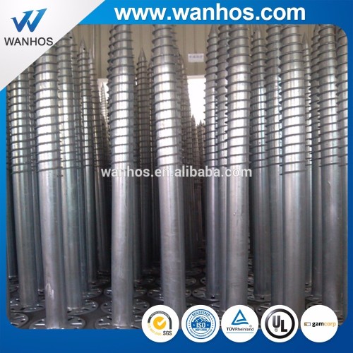 Wanhos Solar Ground Screw in Solar Array Mounting System